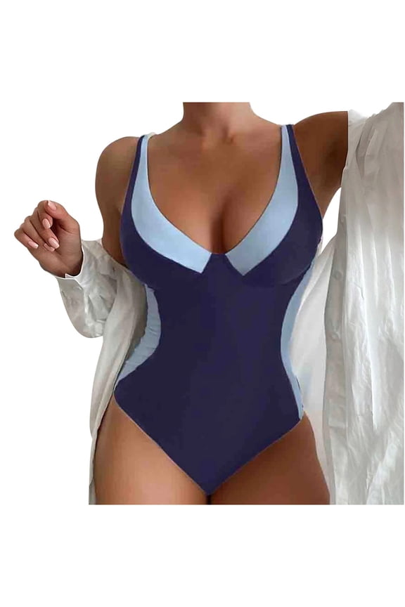 Tanki-ni Swimsuits for Women Sexy And Fashionable Beach Swimsuit With Printed Summer Swimsuit on Clearance!