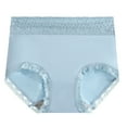 thumbnail image 1 of Kmdttou Underwear Women Pack Lace Abdomen Mid-rise Waist And Hip Lift Comfortable Body Breathable Underwear Briefs (Regular & Plus Size), 1 of 1