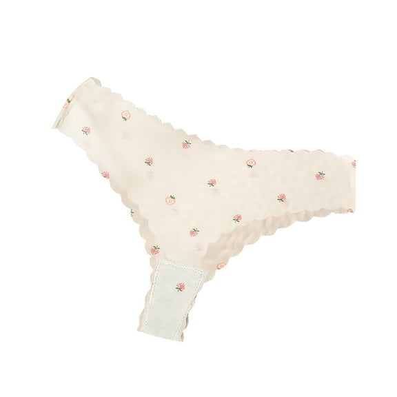 Kmdttou Underwear Women Pack Sexy Lace High Cut Panties Comfort Bikini Panty Stretch Underpants Breathable Ladies Briefs (Available in Plus Size) Yellow-M