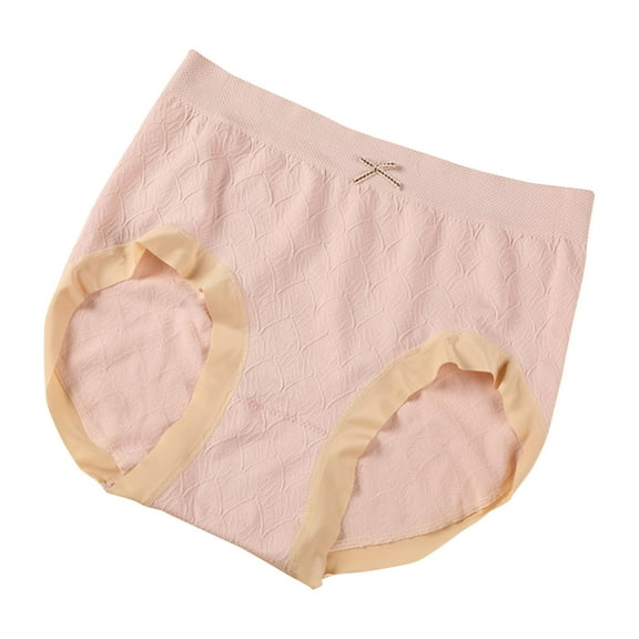 Kmdttou Underwear Women Pack Sexy Lace High Cut Panties Comfort Bikini Panty Stretch Underpants Breathable Ladies Briefs (Regular & Plus Size) Pink-S