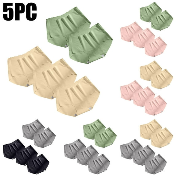 Kmdttou Up to 30% off!Women's Sexy Comfortable And Traceless Hip Wrap Triangular Solid Color Underwear (Regular & Plus Size)