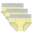thumbnail image 1 of Kmdttou Up to 50% off!Women's 3PC Menstrual Leak Proof Menstrual High Waisted Panties Cotton Physiological Underpants (Available in Plus Size), 1 of 8