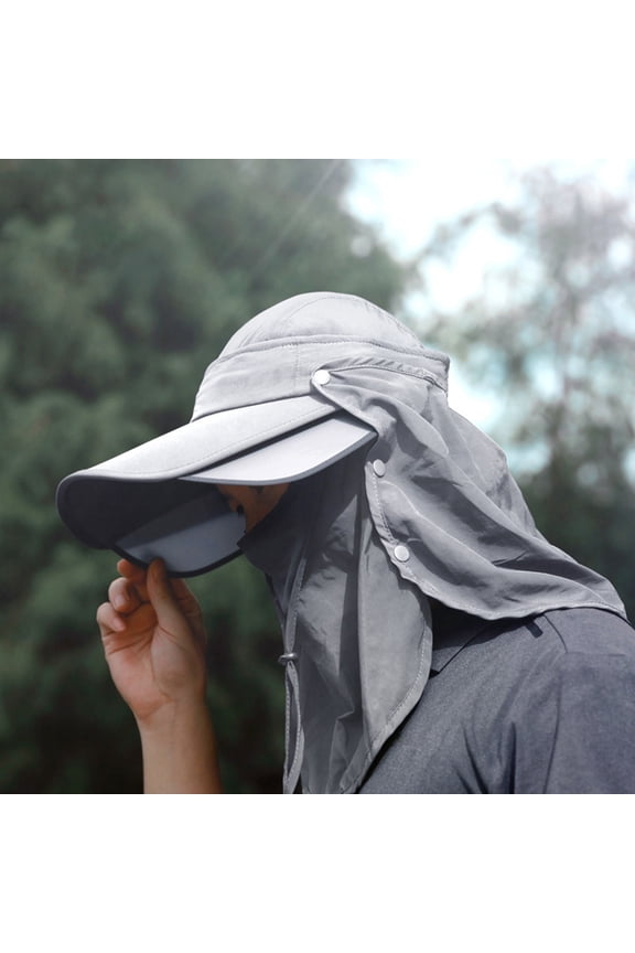 Up to 65% off! Men Temperament Ventilate Versatile Solid Color Drawstring Fisherman Hat ,Eco-Friendly Straw Sun Hat