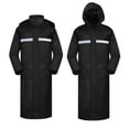 thumbnail image 1 of Kmdttou Women And Men's 2PC Outdoor Long Sleeved Hooded Raincoat for Adults Waterproof Lightweight Rain Coat for Men Women Reusable Rain Jacket for Emergency Outdoor Black XL, 1 of 8