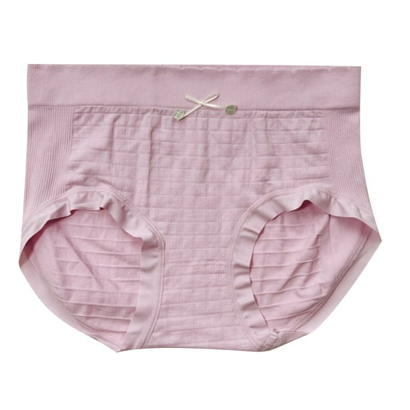 Kmdttou Women's Plus Size Underwear Sexy Lace High Cut Panties Comfort Bikini Panty Stretch Underpants Breathable Ladies Briefs (Regular & Plus Size) Purple-Free Size