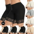 thumbnail image 1 of Kmdttou Women's Plus Size Underwear Solid Color Patchwork Briefs Panties Underwear Knickers Bikini Underpants (Regular & Plus Size), 1 of 4