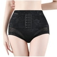 thumbnail image 1 of Kmdttou Womens Underwear Breathable Wicking Sexy Lace High Cut Panties Comfort Bikini Panty Stretch Underpants Breathable Ladies Briefs (Regular & Plus Size) Black-3XL, 1 of 5