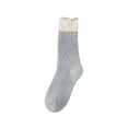 thumbnail image 1 of Kmdttou Women's Winter Mid Tube Socks With Fleece For Warmth And Cold Protection Coral Fleece Socks Casual Soft Lightweight Quarter Socks, 1 of 2