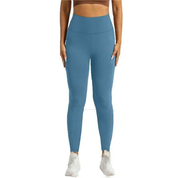 Kmdttou Women's Yoga Joggers for Women New Solid Color Seamless Sports Large Size With Pocket Hip Lifting Tight Fitting Abdominal Compression Elastic Fitness Pants Leggings Yoga Pants