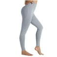 thumbnail image 1 of Kmdttou Women's Yoga Pants Leggings for Women Solid Color Seamless Hip Lifting Breathable Yoga Suit With Tight Fitting High Waisted Sports Bottom Fitness Pants, 1 of 8