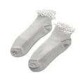 thumbnail image 1 of Kmdttou Womens Athletic Cushion Ankle Socks Women's Thin Short Socks With Lace Mesh Socks Socks Winter-Gifts for Women/Men-Warm Thick Soft, 1 of 3