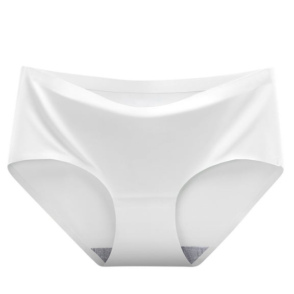 Kmdttou Womens Underwear Breathable Wicking Sexy Lace High Cut Panties Comfort Bikini Panty Stretch Underpants Breathable Ladies Briefs (Regular & Plus Size) White-2XL