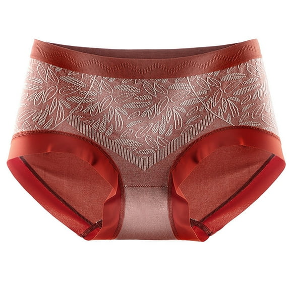 Kmdttou Womens Underwear Female High Waist Waist Tight Hip Lifting Underwear Cotton Postpartum Waist Tight Strong Waist Tight Pants (Available in Plus Size)