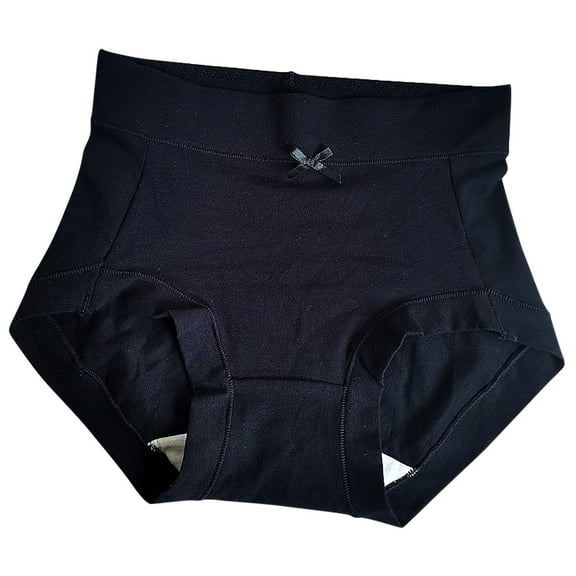 Kmdttou Womens Underwear Ladies Comfortable Solid Color Large Size Abdominal Panties Hight Waiste Underpants (Regular & Plus Size)