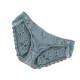 thumbnail image 1 of Kmdttou Womens Underwear Sexy Lace High Cut Panties Comfort Bikini Panty Stretch Underpants Breathable Ladies Briefs (Regular & Plus Size) Blue-Free Size, 1 of 2
