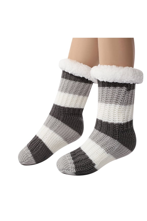 Womens Wool Socks Winter Warm Women's Floor Socks Lamb Wool Blanket Socks Winter Socks Confinement Socks Home Socks Sleep Socks Extra Thick Velvet Women's Socks