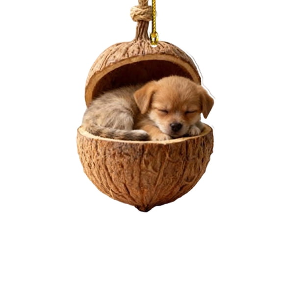 Kmonabie Acrylic Christmas Ornament Tree Hole Pendant, 2D Flat Holiday Decor for Tree Car Decorations, Christmas Tree Hanging Decoration with Festive Design