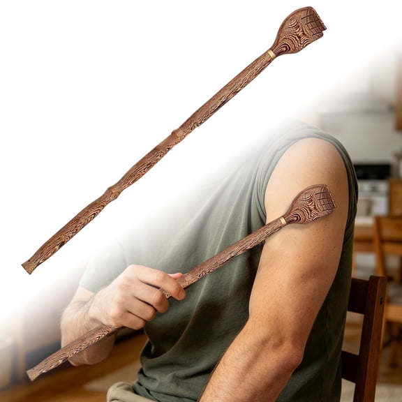 Kna “43cm Wooden Back Scratcher Natural Scratch For Ergonomic Design For Comfort And Easy Use”