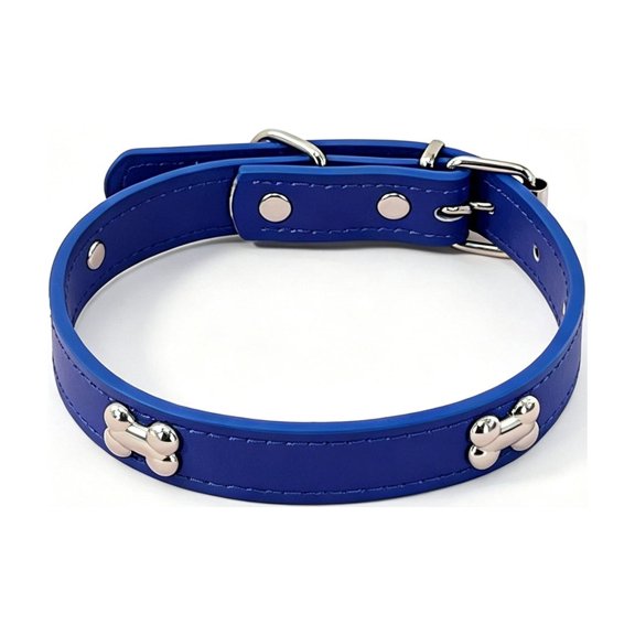 Kna Bone Design Collar For Small Medium Breeds Adjustable Nylon Necklace Comfortable Walking Training Puppy