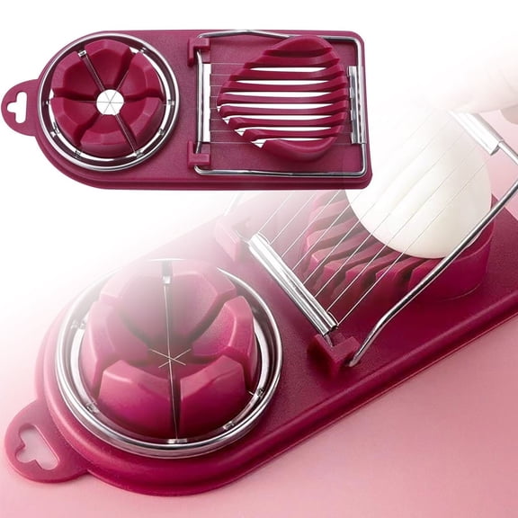 Kna Egg Cutter Tool For Kitchen Perfect Egg Slicing For Decorative Serving Easy To Use And Clean Kitchen Gadget For Every Home