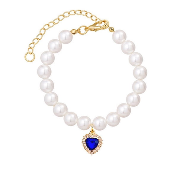 Kna Fashionable Necklace Adjustable Breakaway Collar For Cats Small Animals