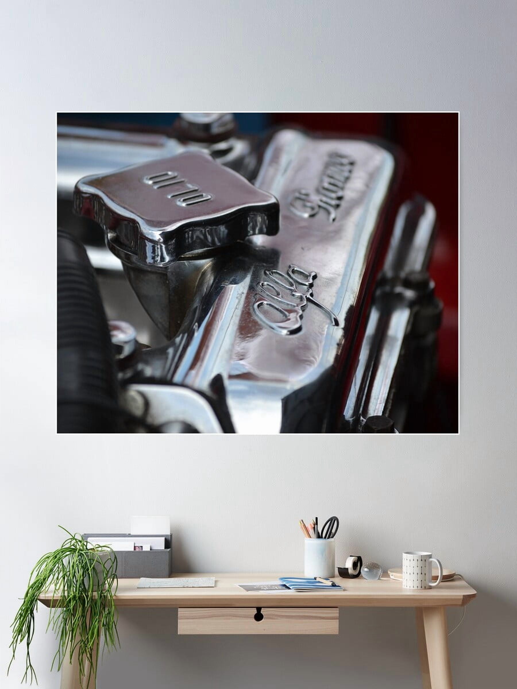 Kna Prints - 1 Pc Poster 1967 Alfa Romeo Gtv Engine, UNFRAMED-24x36 ...