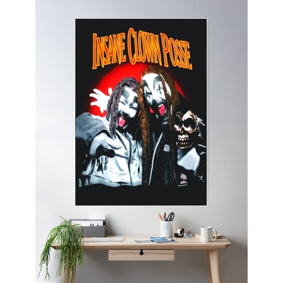 Kna Prints - 1 Pc Poster 1997 Insane Clown Pose Vintage The Great Milenko, UNFRAMED-8x12