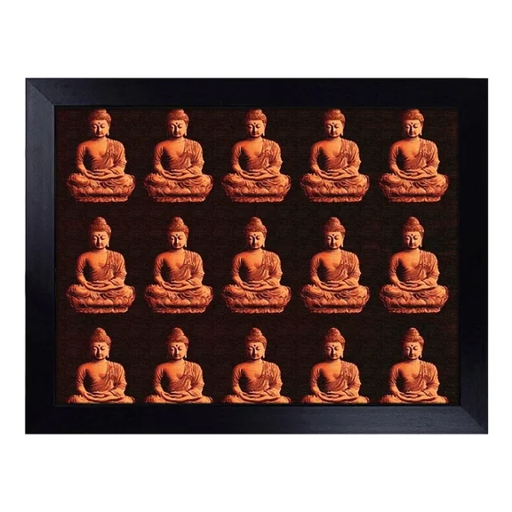 Kna Prints - 1 Pc Poster Buddha Pattern, UNFRAMED-16x24