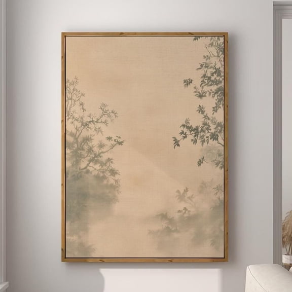 Kna Prints - 1 Pc Poster The Clearing Landscape Forest Woodland Moody Print Neutral Home Decor Extra Large Wall Art Print Giclee #2622 , UNFRAMED-8x12