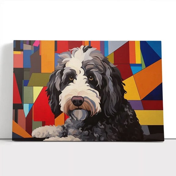 Kna Prints - 1 Pc Poster Cockapoo Constructivism Wall Art Poster Home Decor, UNFRAMED-16x24