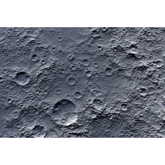 Kna Prints - 1 Pc Poster Cool Moon Surface Poster Space Planet Gift #8438, UNFRAMED-16x24