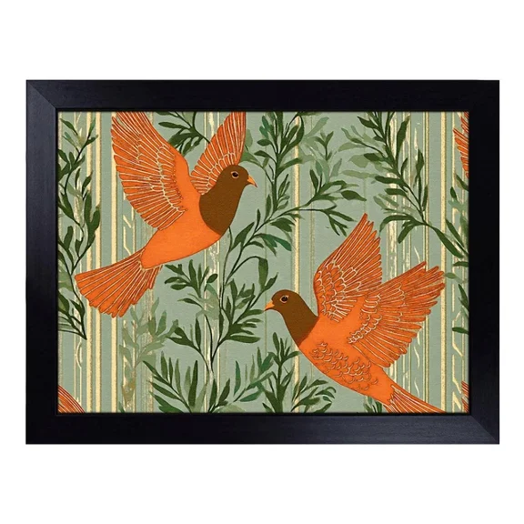 Kna Prints - 1 Pc Poster Dove Bird Pattern, UNFRAMED-8x12