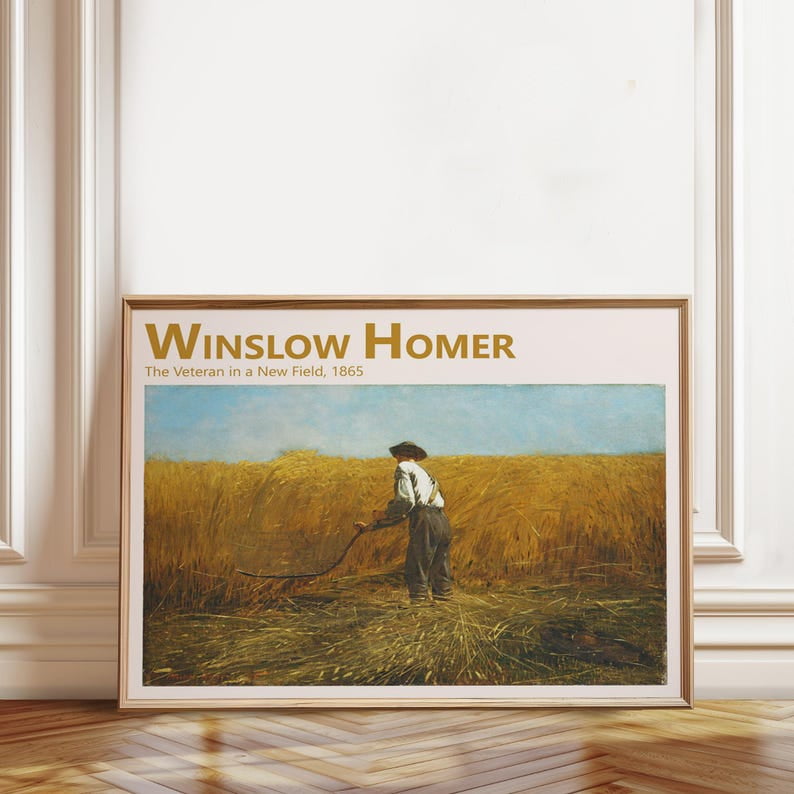 Kna Prints - 1 Pc Poster Embrace History With Winslow Homer'S Iconic ...