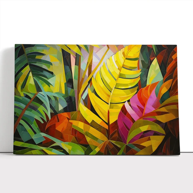 Kna Prints 1 Pc Poster Fern Leaf Cubism Wall Art Poster Home Decor Kna Prints 1 Pc Poster Fern Leaf Cubism Wall Art Poster Home Decor