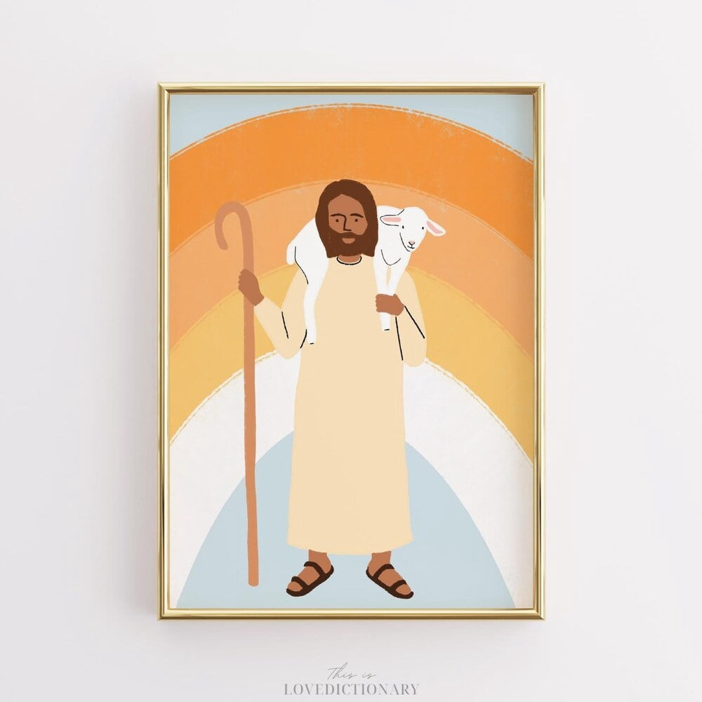 The Good Shepherd Faith Wall Art