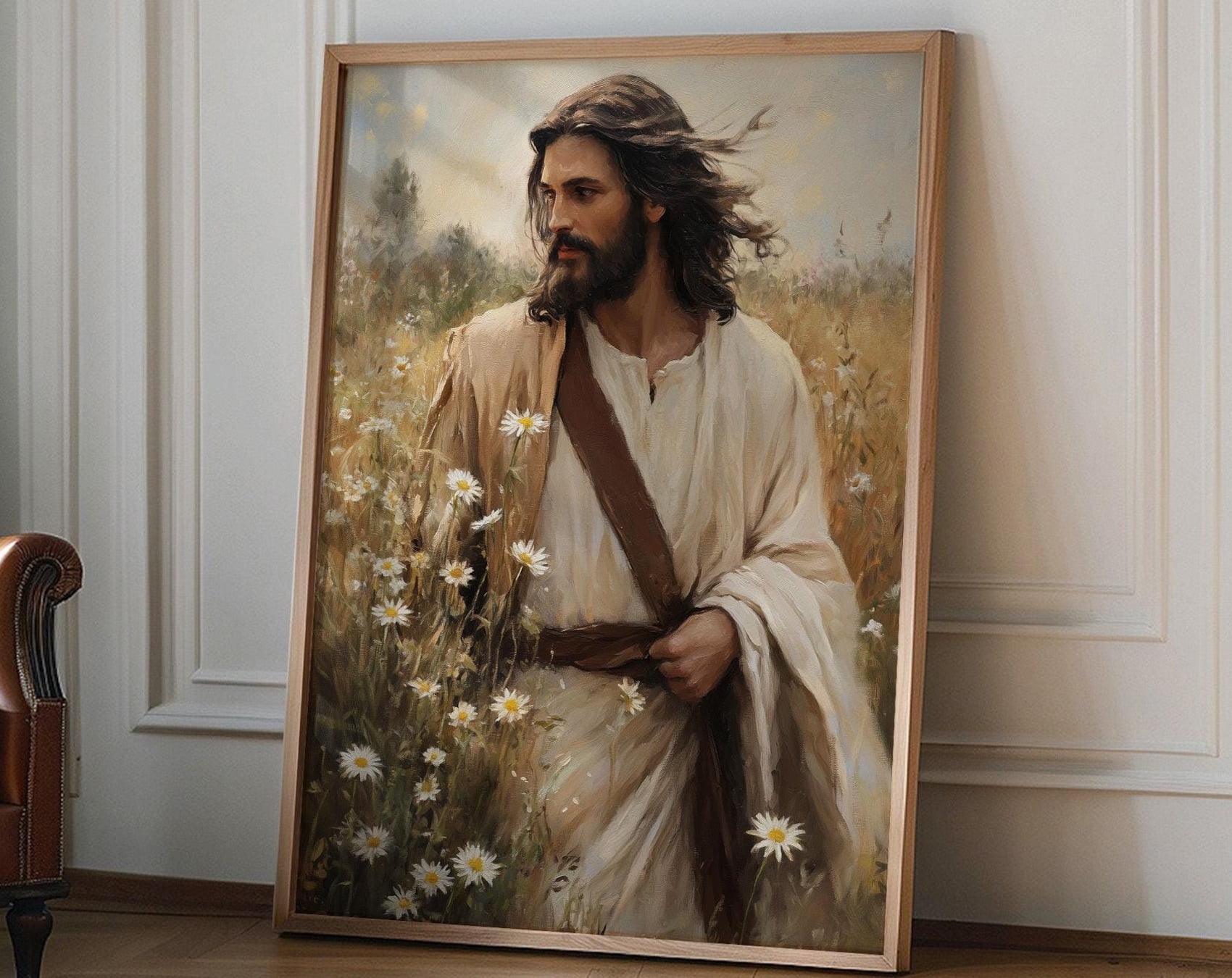 Kna Prints 1 Pc Poster Jesus Christ Portrait Wall Art Print