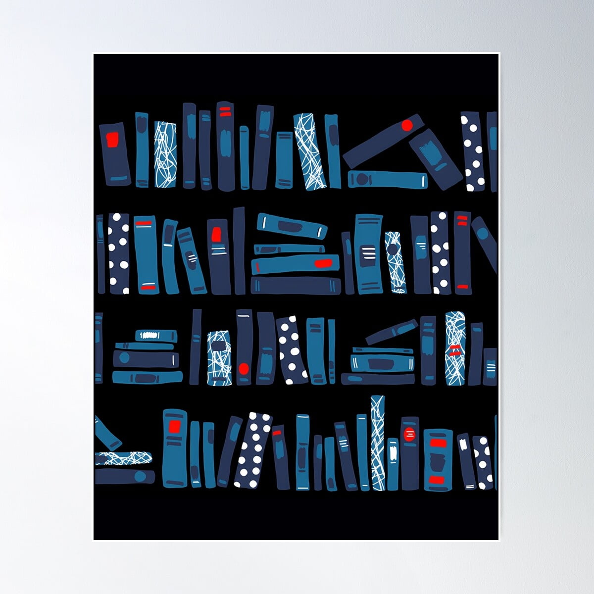 Kna Prints - 1 Pc Poster Keep Reading. Black., UNFRAMED-24x36 - Walmart.com