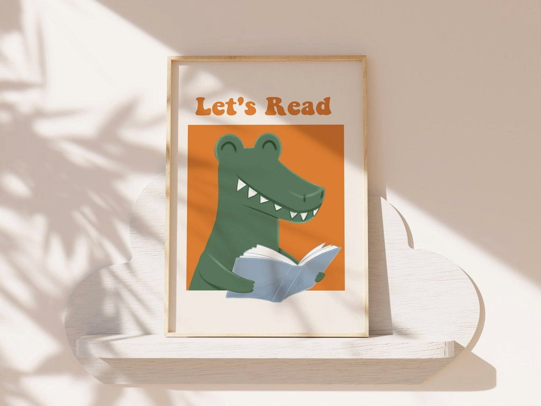 Kna Prints - 1 Pc Poster Kids Reading , Reading Print , Reading For ...