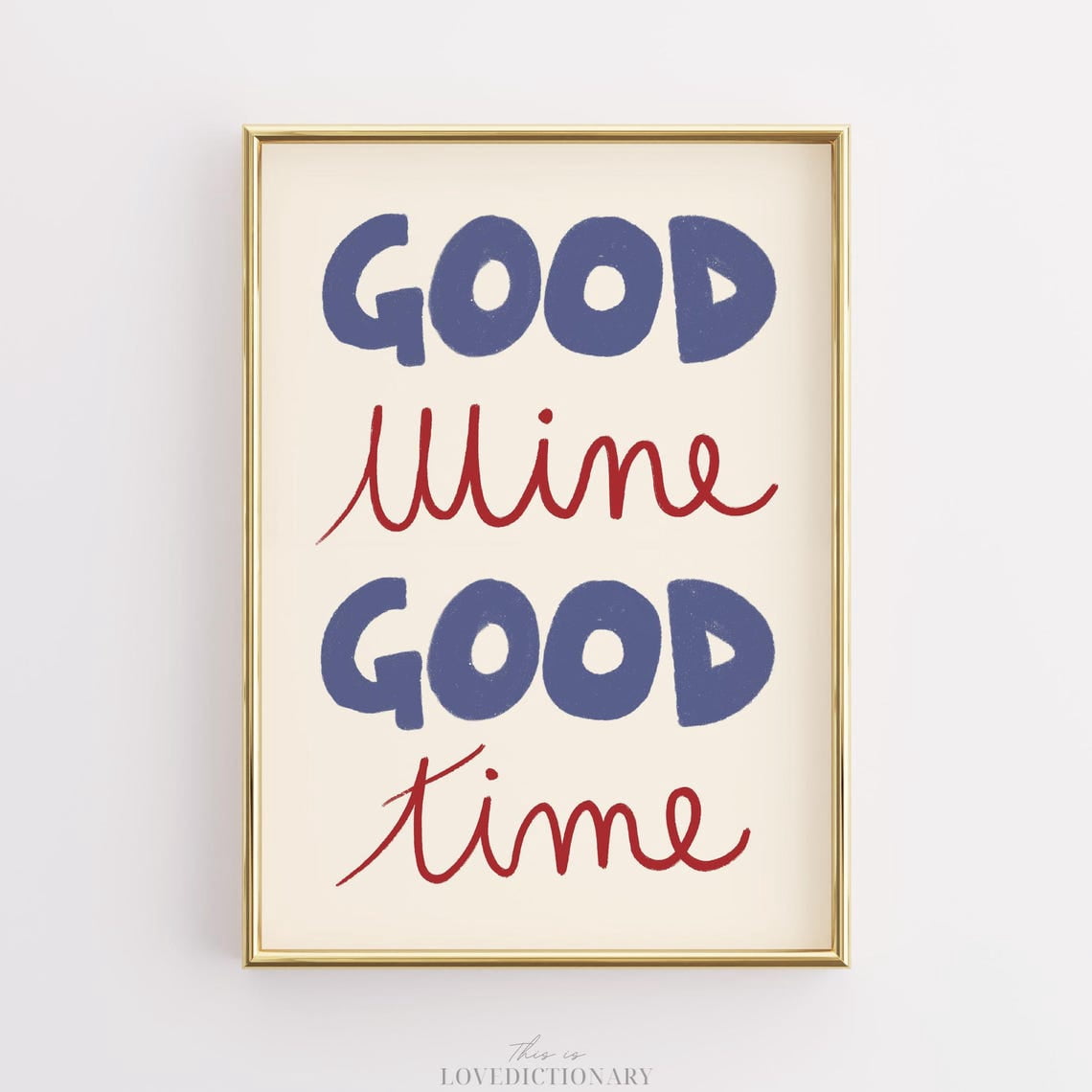 Kna Prints - 1 Pc Poster Kitchen Quote Wall Art, Hand-Drawn Wall Art ...