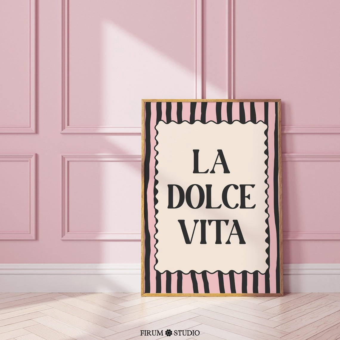 Kna Prints - 1 Pc Poster La Dolce Vita Printable Wall Art, Italian ...