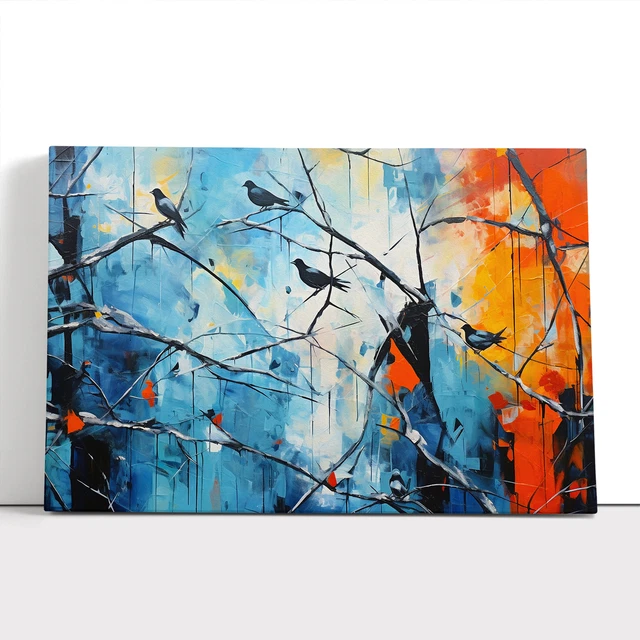 Kna Prints - 1 Pc Poster Magpie Abstract Wall Art Poster Home Decor ...