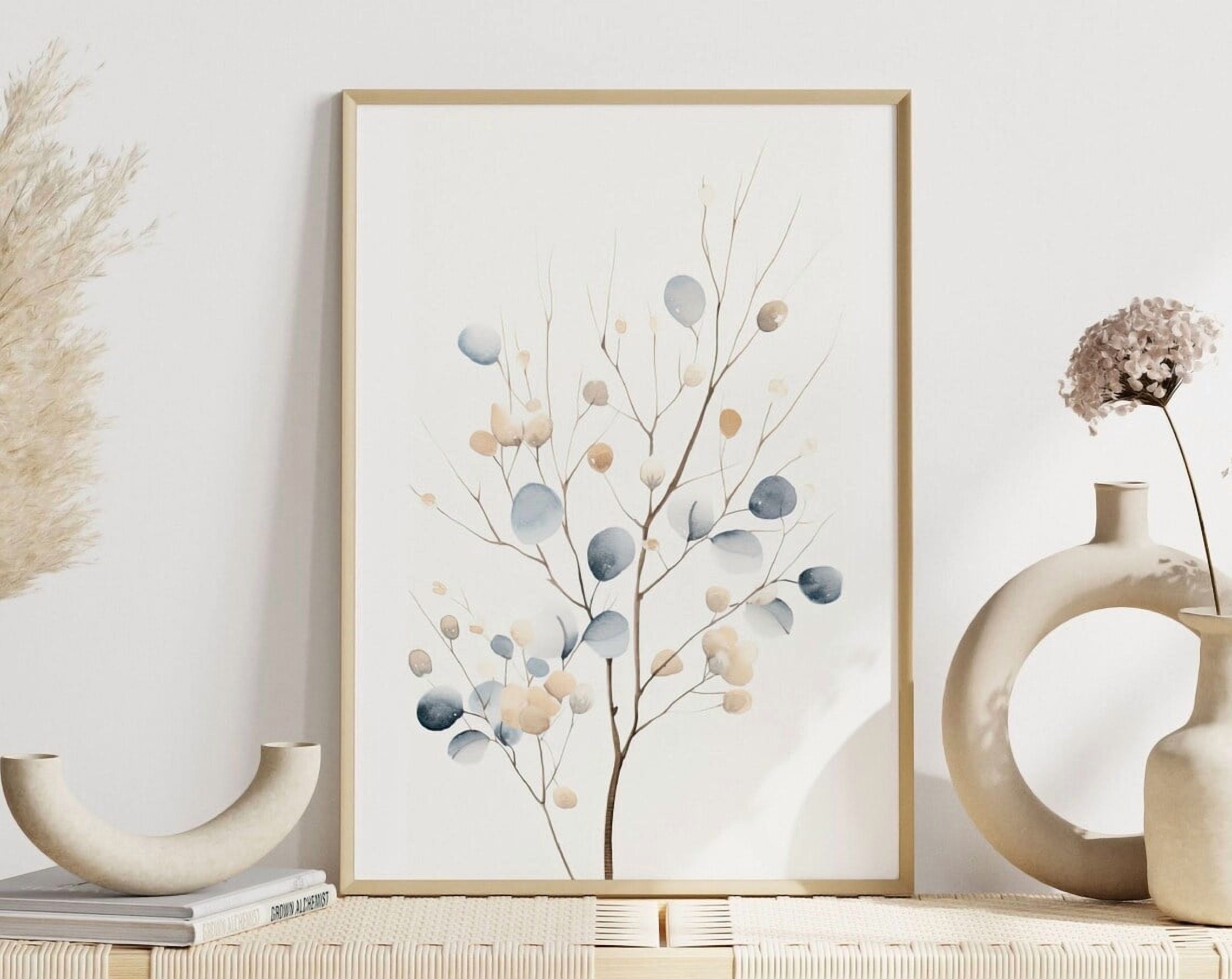 Image showcasing Kna Prints - 1 Pc Poster Minimalist Nature S Modern Scandinavian Wall ...