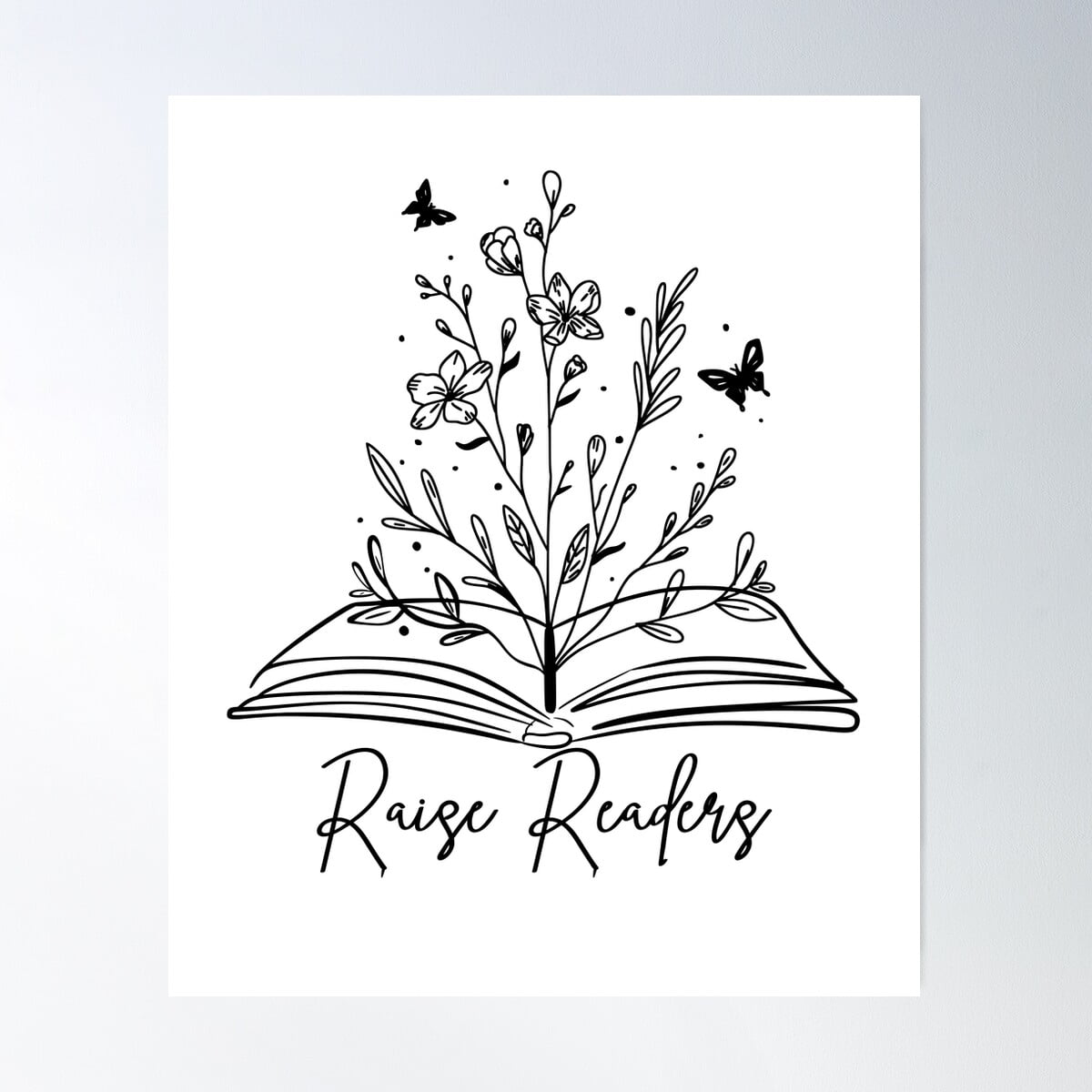 Kna Prints - 1 Pc Poster Raise Readers, UNFRAMED-24x36 - Walmart.com