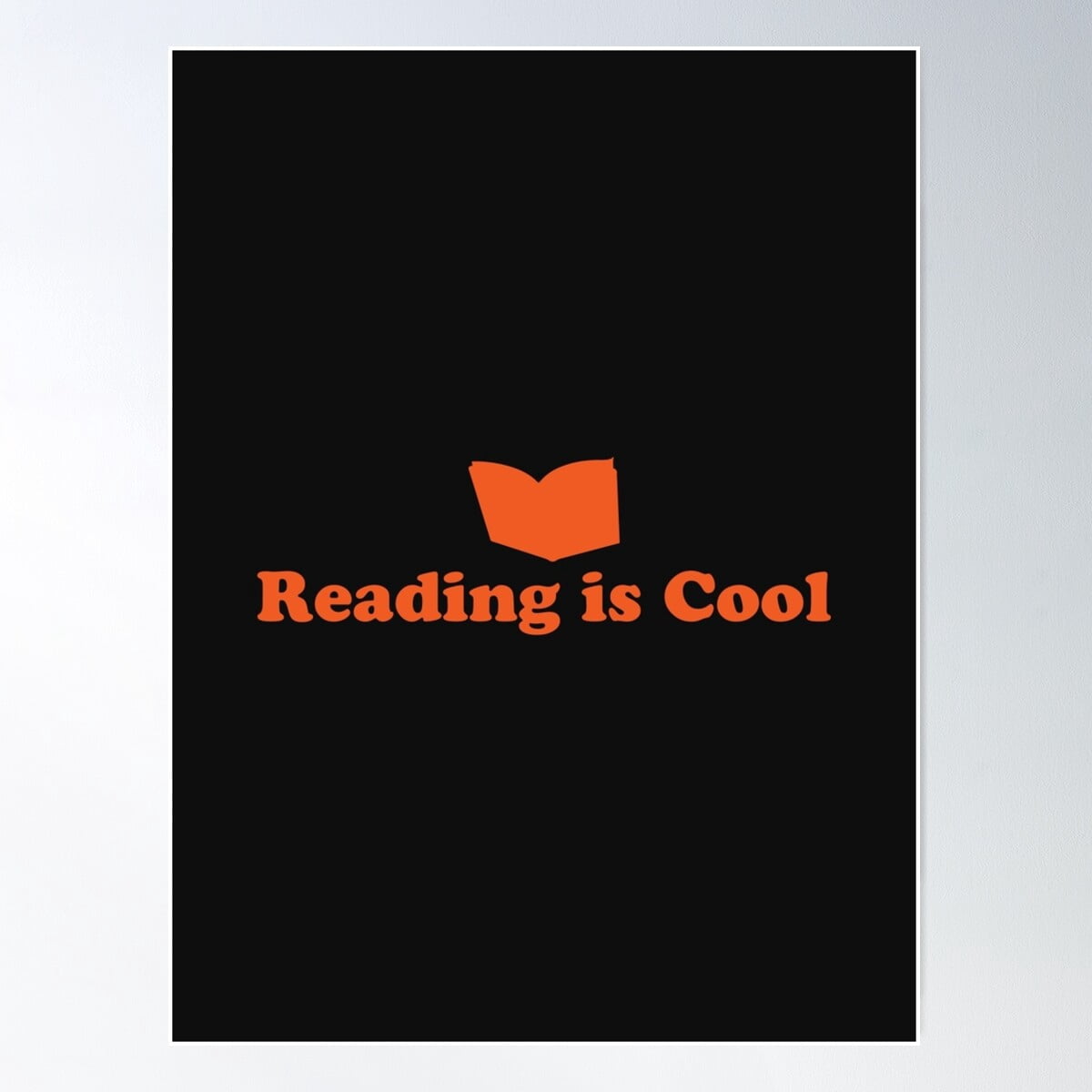 Kna Prints - 1 Pc Poster Reading Is Cool: Wear Your Love For Books With ...