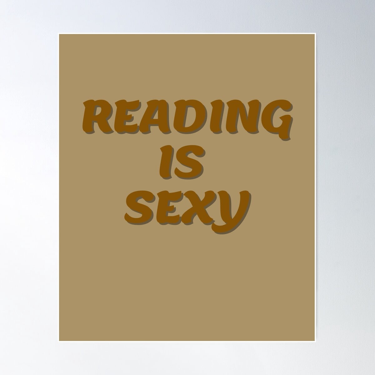 Kna Prints - 1 Pc Poster Reading Is Sexy Design 01, UNFRAMED-8x12 ...