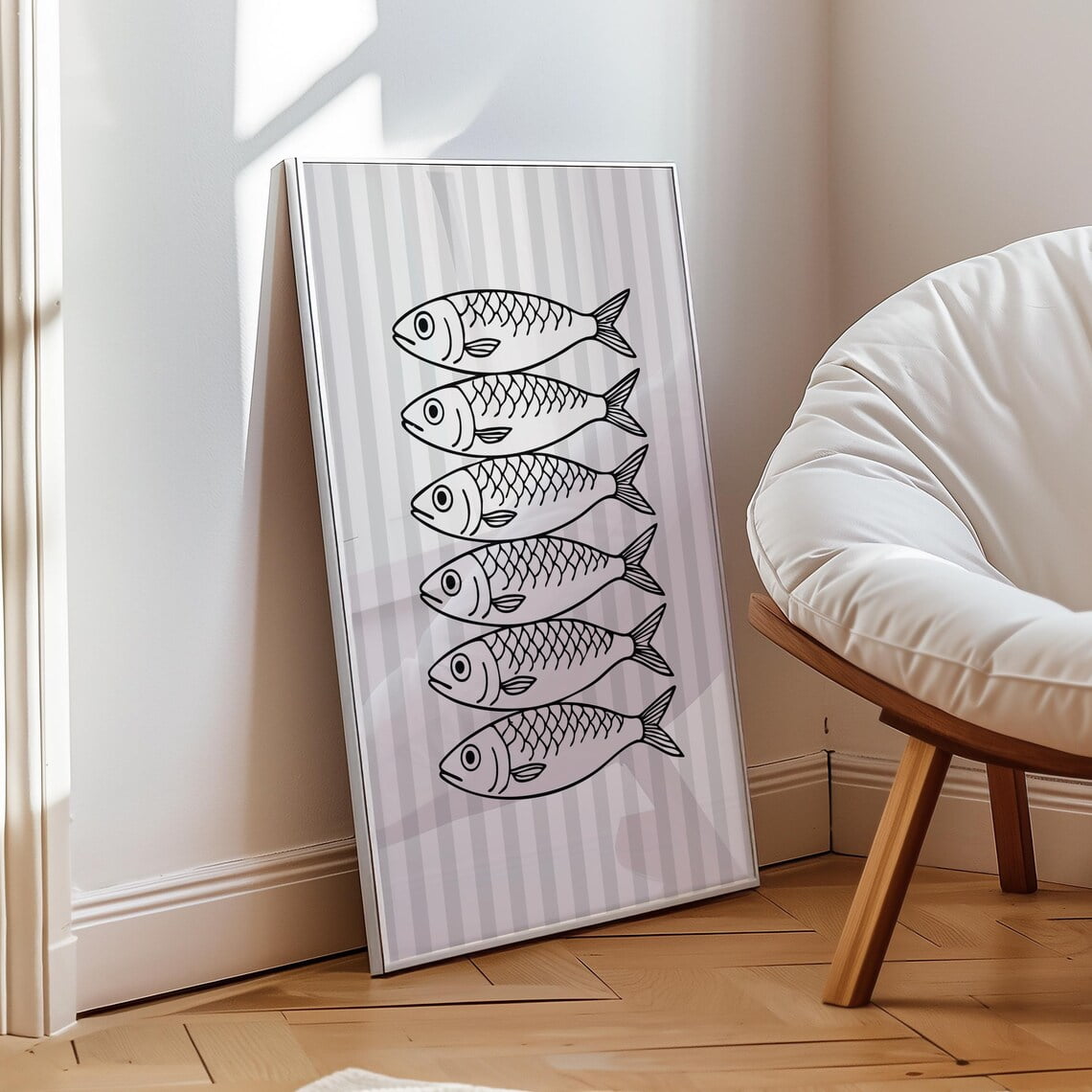 Nephthys Art Prints A5 - Portuguese Sardines main image 0