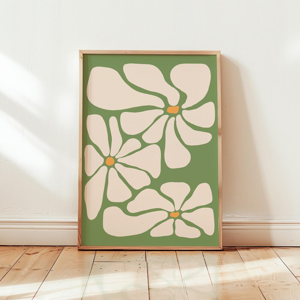 Kna Prints - 1 Pc Poster Soft Spring Flower Poster | Danish Pastel ...