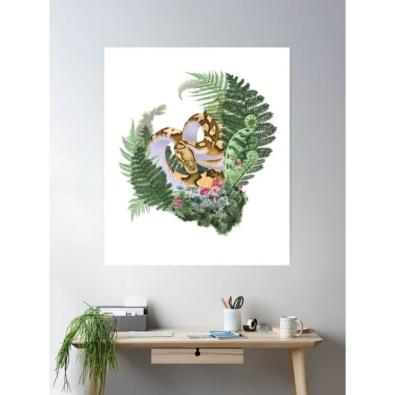 Kna Prints - 1 Pc Poster Stephen The Ball Python, UNFRAMED-24x36