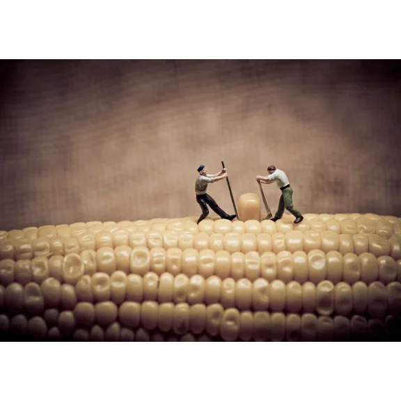 Kna Prints - 1 Pcs Poster Funny Sweetcorn Farming Poster Farm Farmer Corn Poster Gift #16885, UNFRAMED-24x36