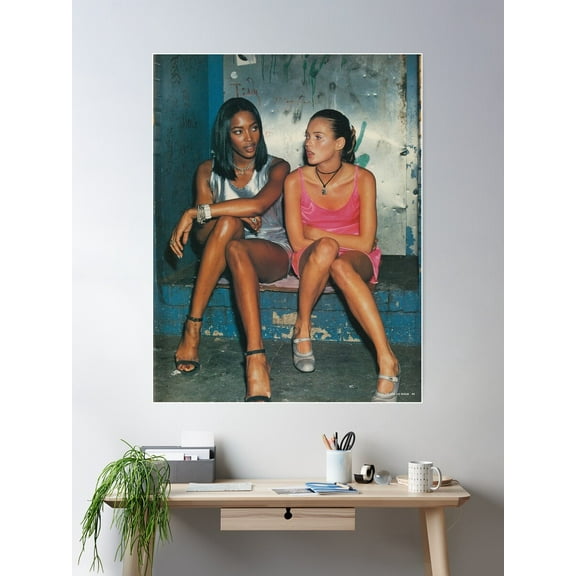 Kna Prints - Beauty Girls Poster Wall Art, Modern Wall Decor For Living Room Bedroom, UNFRAMED-24x36